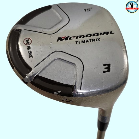 RAM Other - RAM Memorial Ti Matrix 3 Wood 15° Golf Club / RH / Ladies Graphite ~42"L